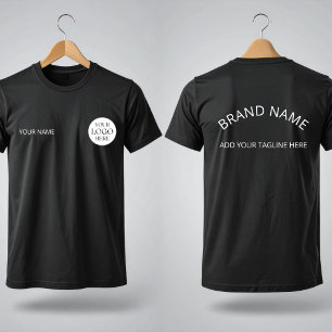 T-shirt Entreprise de logo personnalisé Petite entreprise 