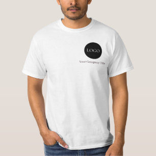 T-shirt Entreprise de logo personnalisé simple pour le per