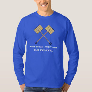 T-shirt Entreprise de tournage de neige