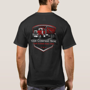 T-shirt Entreprise de Transport de Camionnage Professionne