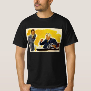 T-shirt Entreprise Vintage, PDG fou, patron, employé