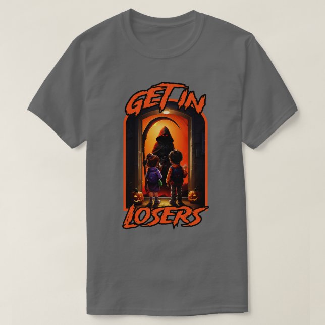 T-shirt Entrer dans les perdants (Design devant)