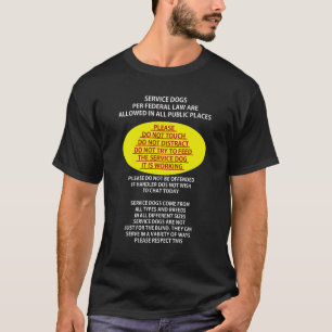 T-shirt Entretenez l'étiquette de chien