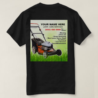 T-shirt Entretien de la pelouse Aménagement de l'arbre de 