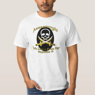 T-shirt Entretien d'épée de crâne comme un jour de pira