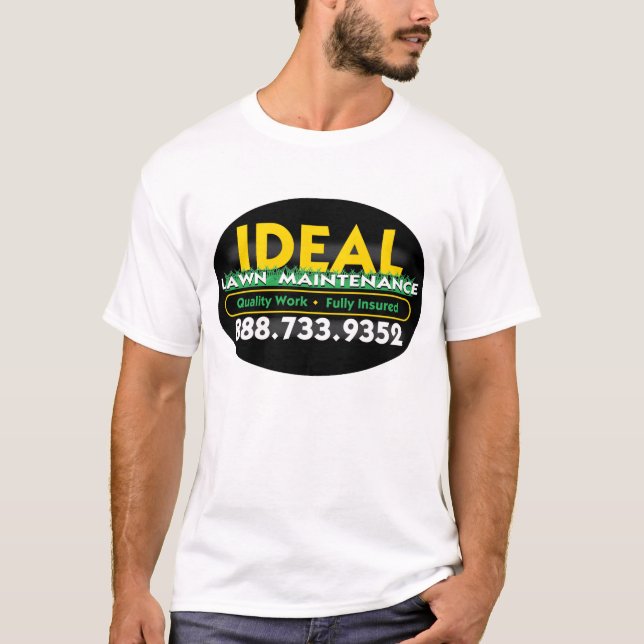 T-shirt entretien idéal de pelouse (Devant)