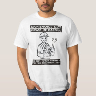 T-shirt entretien - maintenance - maintenance -