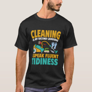 T-shirt Entretien ménager de la femme de ménage