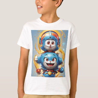T-shirt Entrez dans le monde de Doraemon, où les bien-aimé