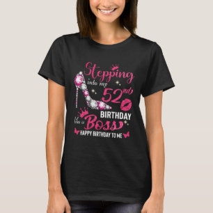 T-shirt Entrez dans mon 52e anniversaire comme un patron