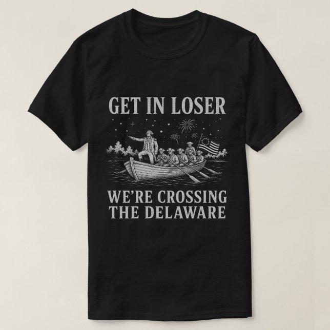 T-shirt Entrez les perdants | Washington Delaware Mème (Design devant)