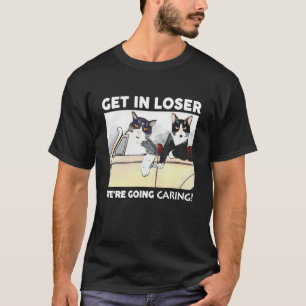 T-shirt Entrez Perdant Nous Allons Prendre Soin Chat