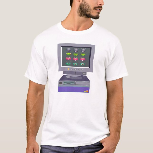 T-shirt Envahisseurs de virus (Devant)