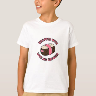 T-shirt Enveloppé d'amour et d'algues