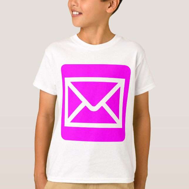 T-shirt Enveloppe - Magenta (Devant)