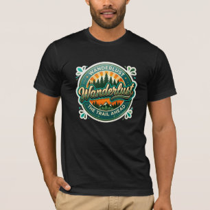 T-shirt Envie de voyage La piste à suivre – Rétro Vintage 
