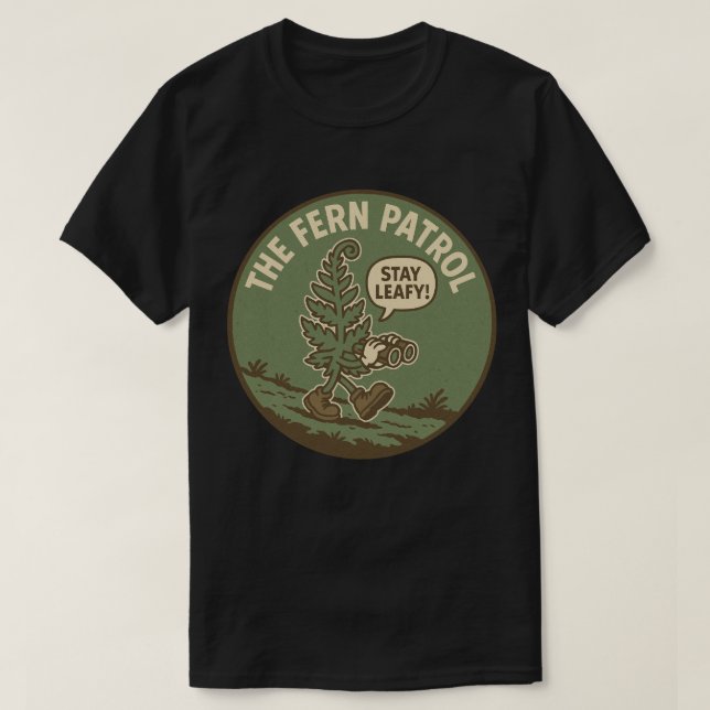 T-shirt Environmentalist Plant Lover Binoculars (Design devant)