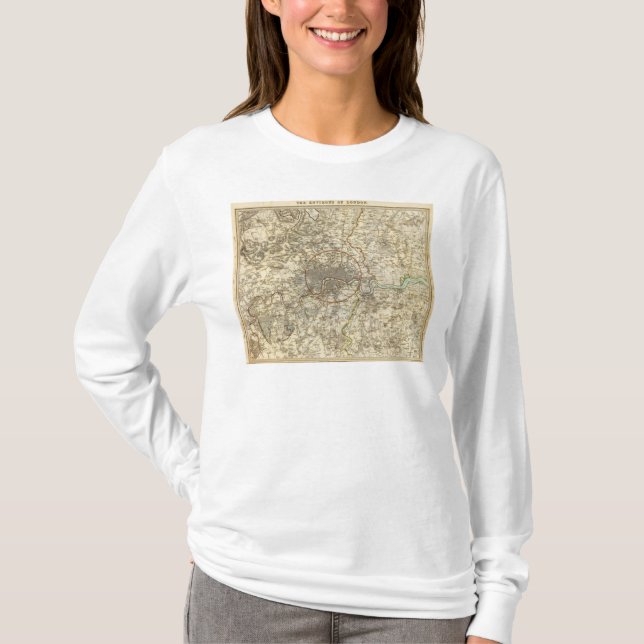 T-shirt Environnements de Londres (Devant)