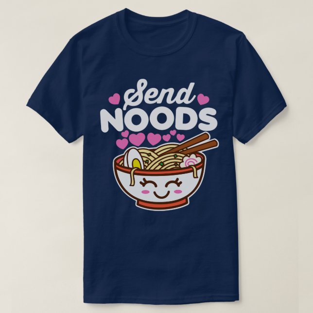 T-shirt Envoyer Noeuds Ramen (Design devant)