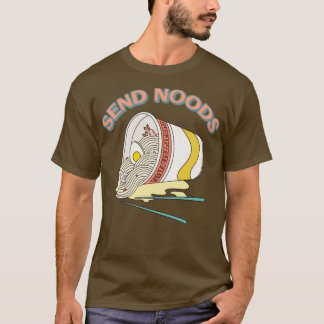 T-shirt Envoyer Noods Ramen Noodle Coupe Bowl Nourriture j
