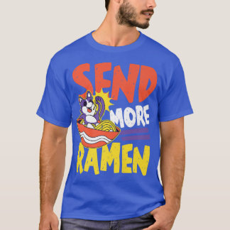 T-shirt Envoyer Plus De Conception De Ramen Avec Racoon 27