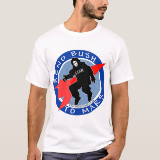 T-shirt Envoyez Bush à Mars