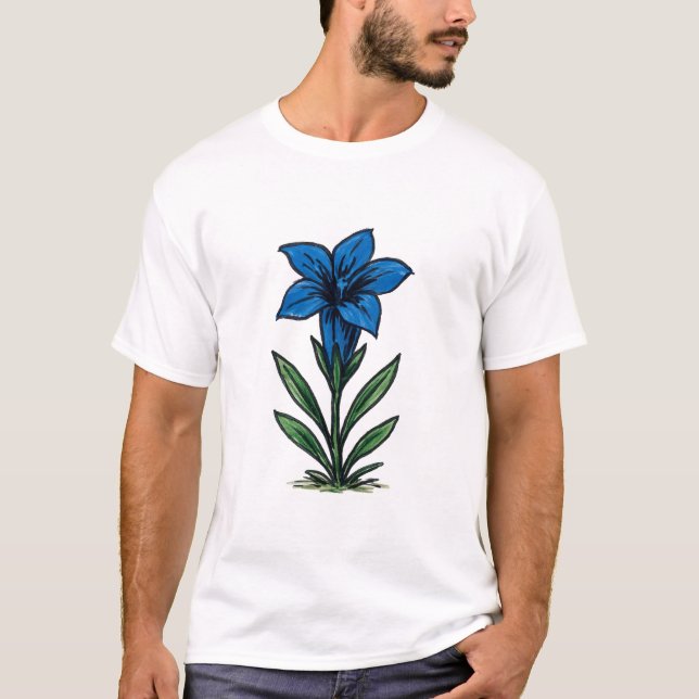 T-shirt Enzian (Devant)