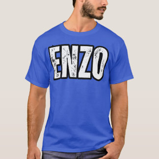 T-shirt Enzo Nom Cadeau Anniversaire de vacances