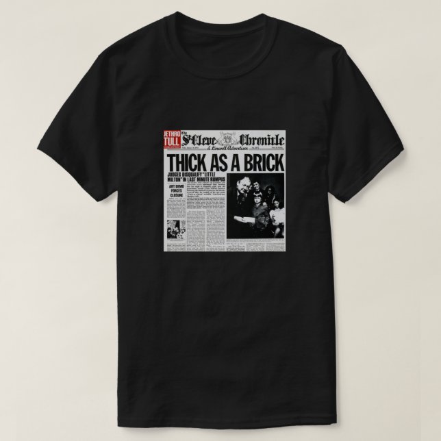 T-shirt Épais Comme Une Brique (Design devant)