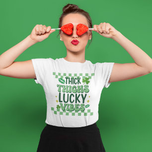 T-shirt Épais cuisses Lucky Vibes St. Patrick's Day