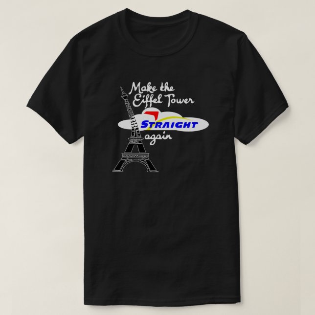 T-shirt Epcot Rendre la tour Eiffel (Design devant)