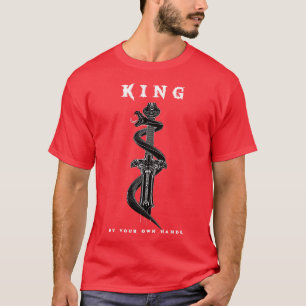 T-shirt Épée de cacao de l'Atlantique avec serpent roi par