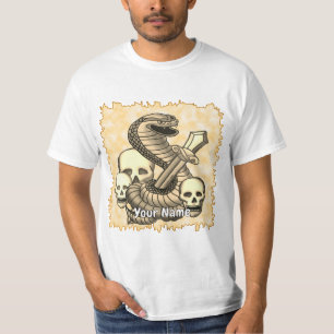 T-shirt Épée de Cobra Roi Crâne
