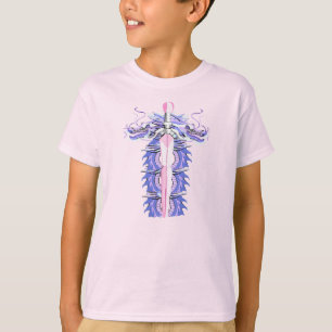 T-shirt Épée de dragon lavande