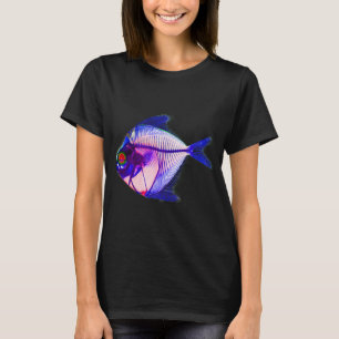T-shirt Éperlan bleu de récolte
