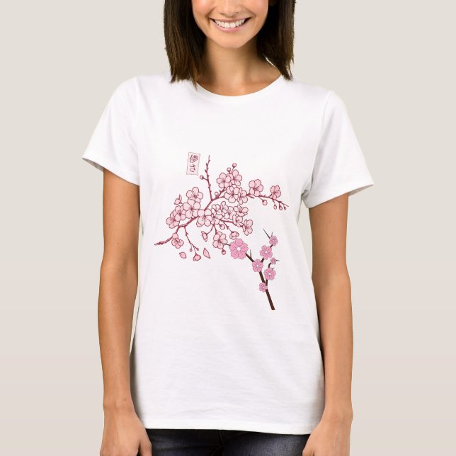 T-shirt ephemeral blossom (Devant)