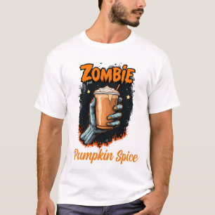 T-shirt Épice citrouille carburant Zombie