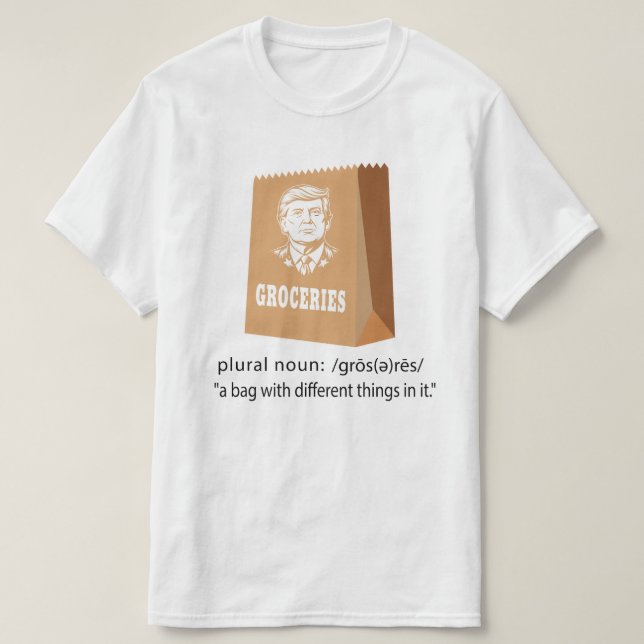 T-shirt Épicerie (Design devant)