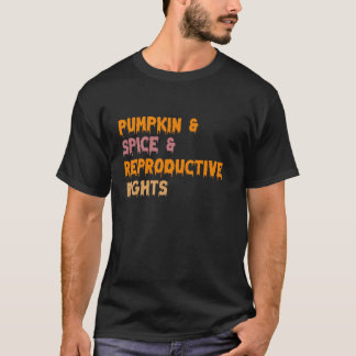 T-shirt Épices citrouilles Et Droits De Reproduction Drôle
