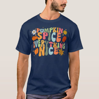 T-shirt Épices citrouilles Et Tout Ce Qui Est Beau Les Fem
