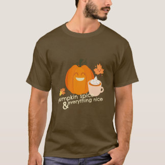 T-shirt Épices citrouilles et tout Nice