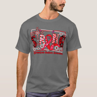 T-shirt Epidermolyse Bullosa Sensibilisation Croix ri