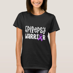 T-shirt Epilepsie Guerrier Enfants Purple Ribbon Sensibili