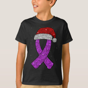 T-shirt Epilepsie Noël Casquette Purple Sensibilisation Ri