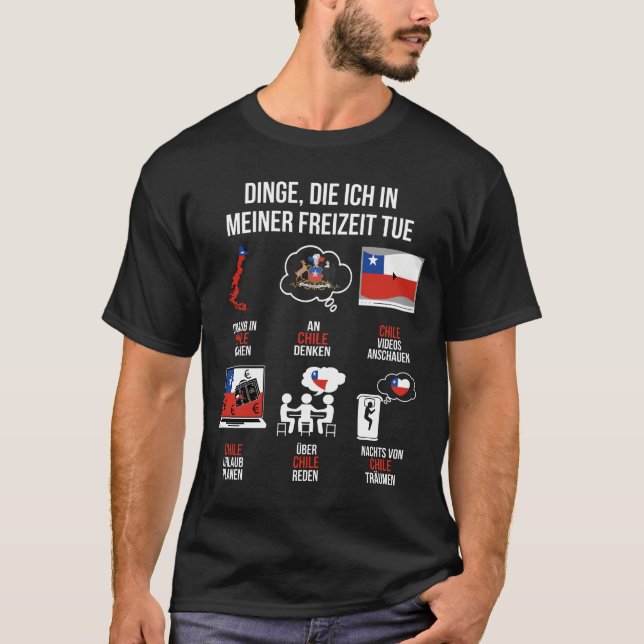 T-shirt Épinette du Chili | Lustiger Freizeit Spruch Chili (Devant)