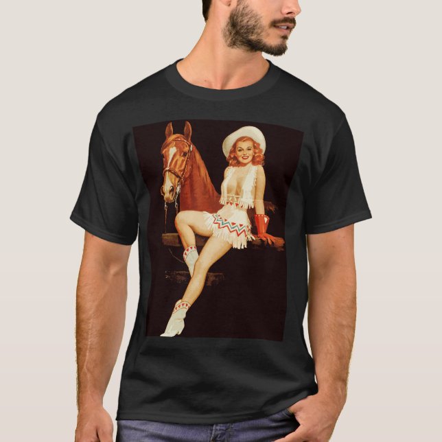 T-shirt Épingle de fille (Devant)