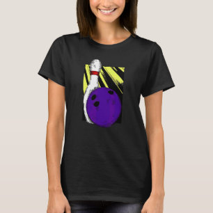 T-shirt Épingles à billes de Bowling Strike Spare Split 71