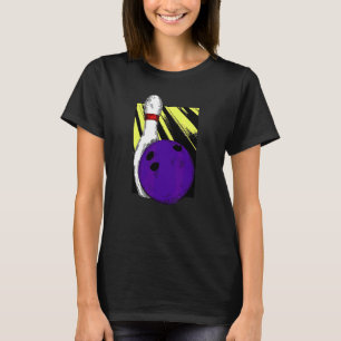 T-shirt Épingles à billes de Bowling Strike Spare Split 71