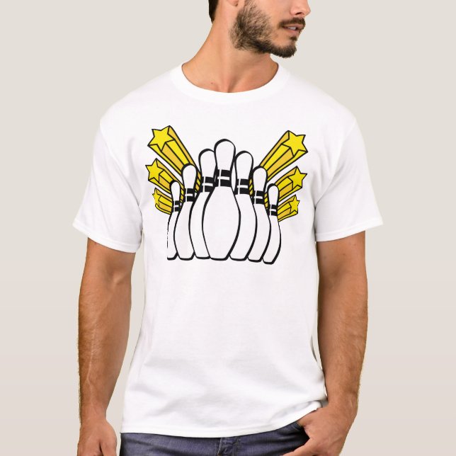 T-shirt Épingles de Bowling (Devant)