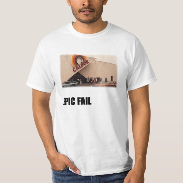 T-shirt épique d'échouer de Caldor (Devant)